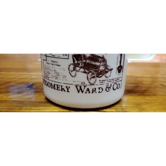 Vintage Montgomery Ward & Co. Tan and Brown 2 Quart Pitcher Advertising Catalog - Picture 5 of 13